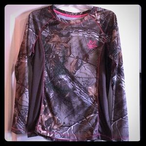 Real tree camo long sleeve shirt